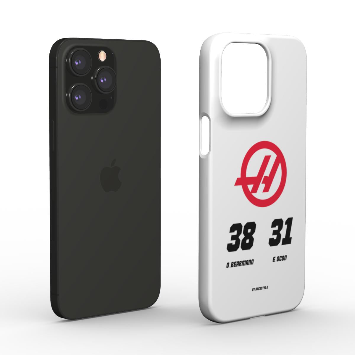 Haas Team Pole Snap Case 2025