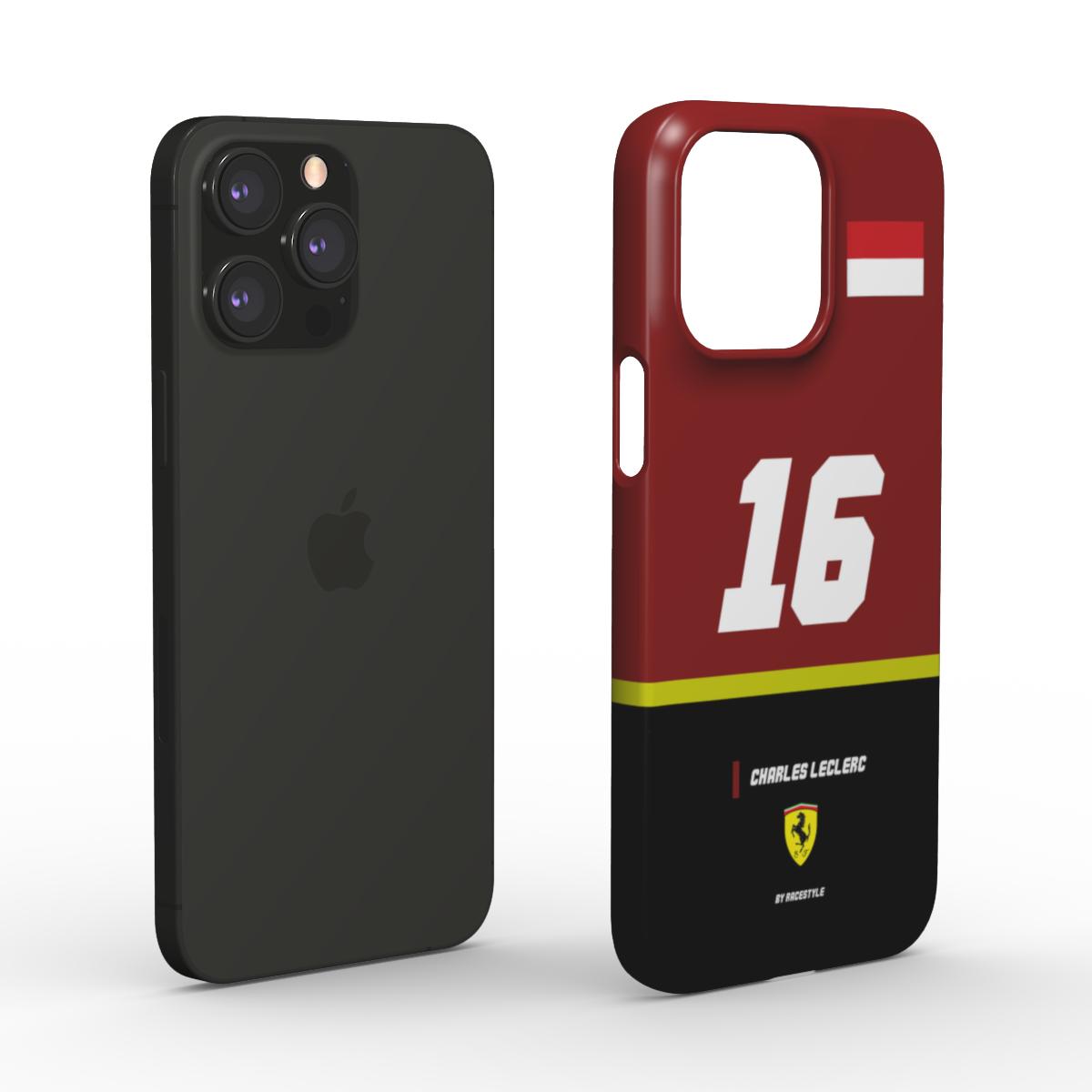 Charles Leclerc Grid Snap Case