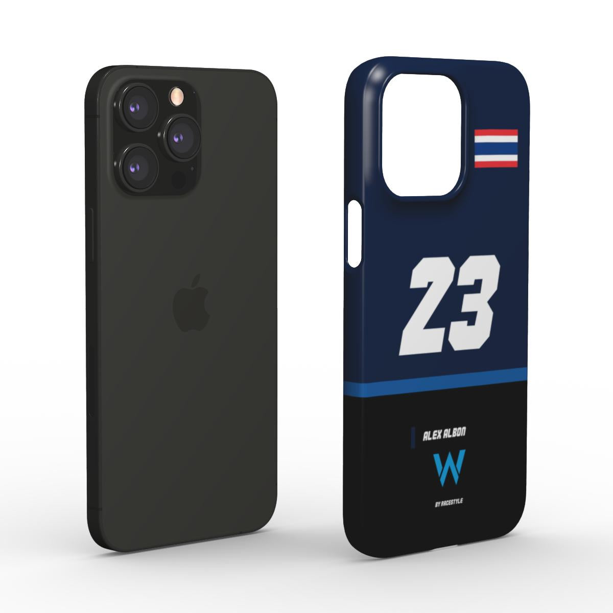 Alex Albon Grid Snap Case