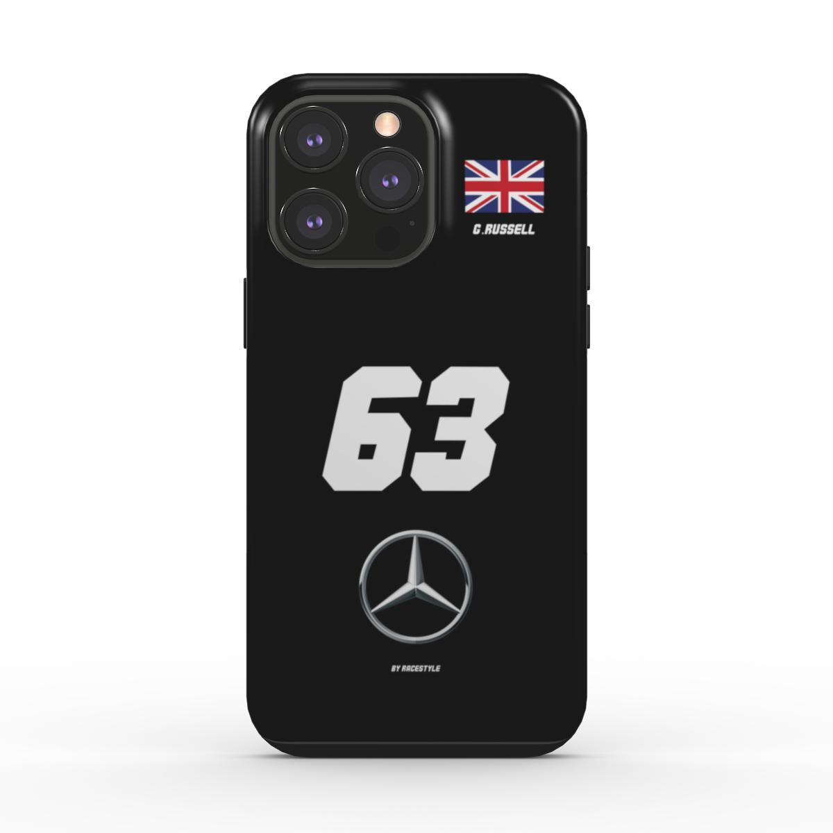 George Russell Pole Case 2025