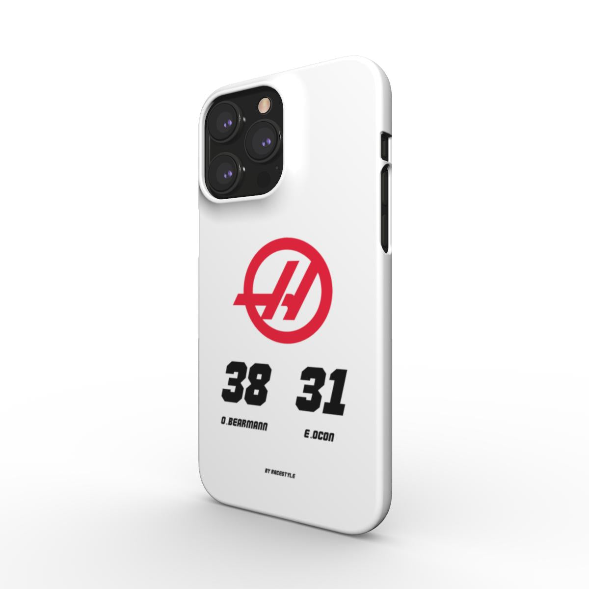Haas Team Pole Snap Case 2025