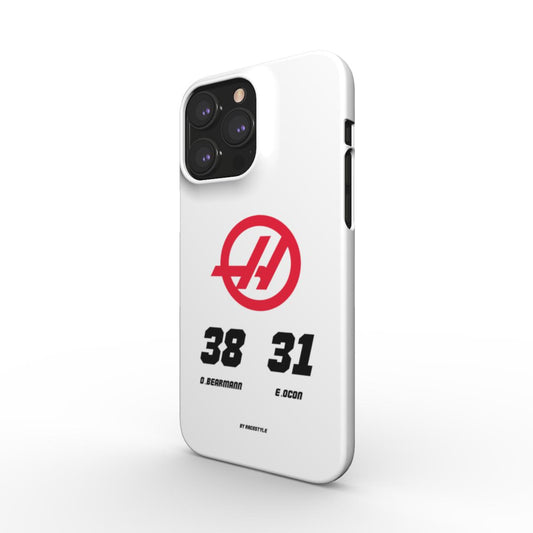 Haas Team Pole Snap Case 2025