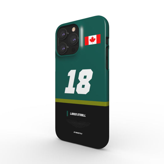 Lance Stroll Grid Snap Case